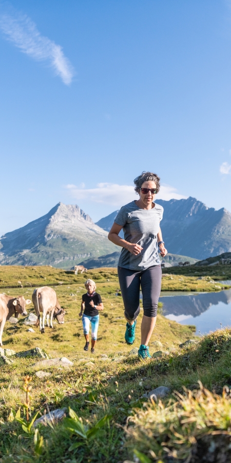 Trailrunning & Nordic Walking in Disentis Sedrun